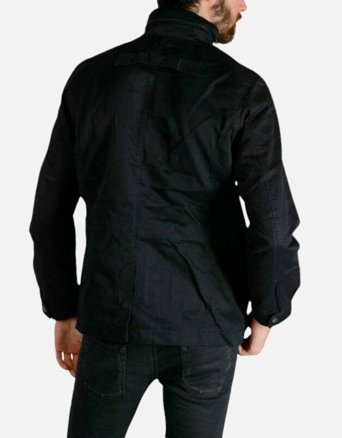 J WINY Mens Parka Jacket Padded Quilted