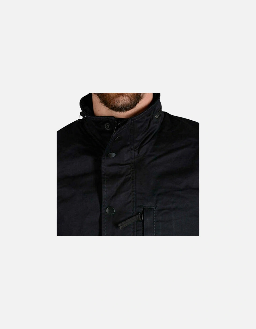 J WINY Mens Parka Jacket Padded Quilted