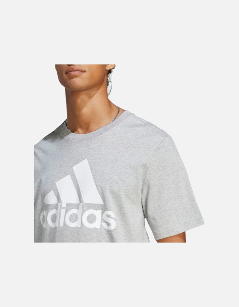 IC9350 Mens Short Sleeve T Shirts Essentials Crew Neck Summer Tee Grey