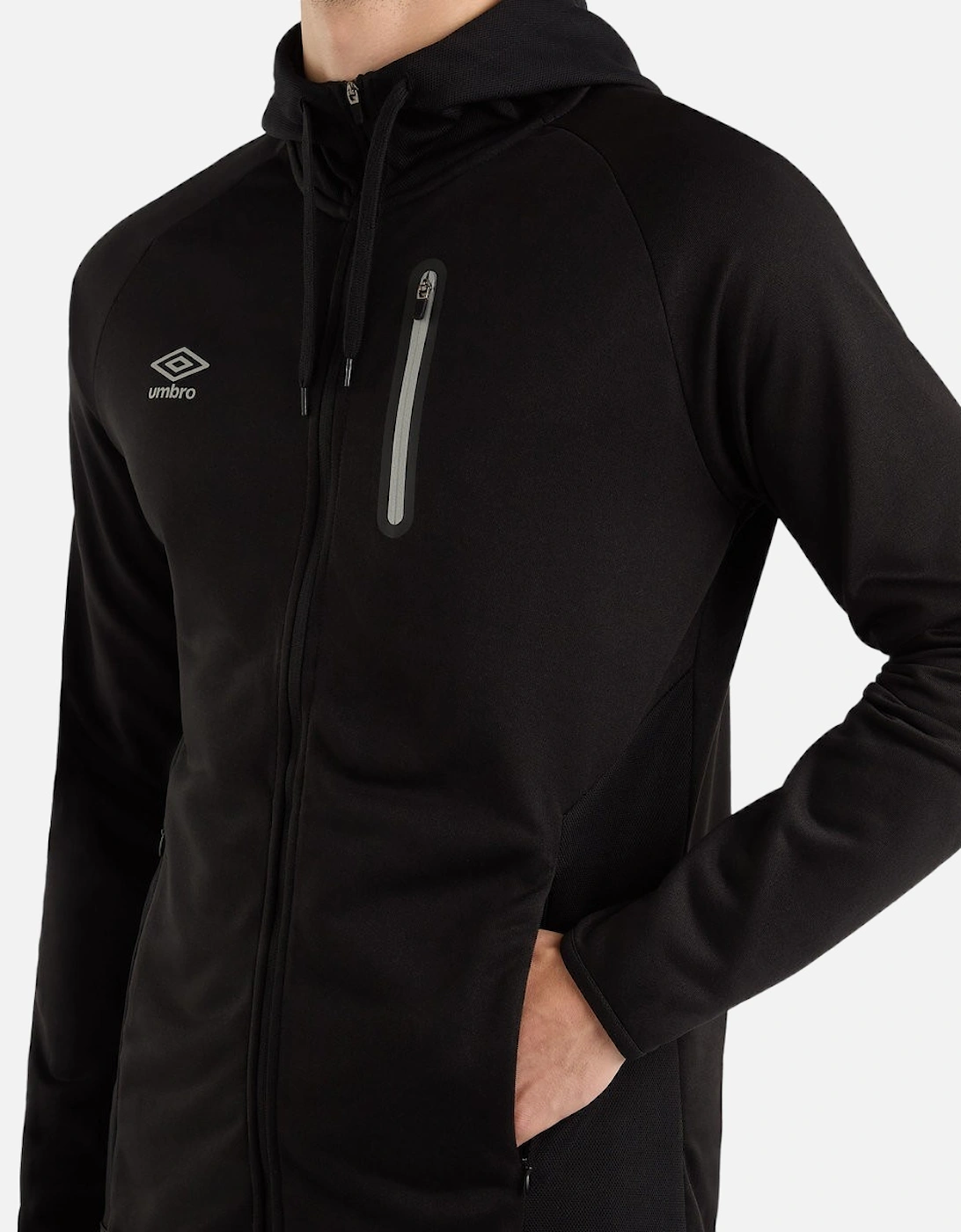 Mens Sportswear Full Zip Raglan Hoodie