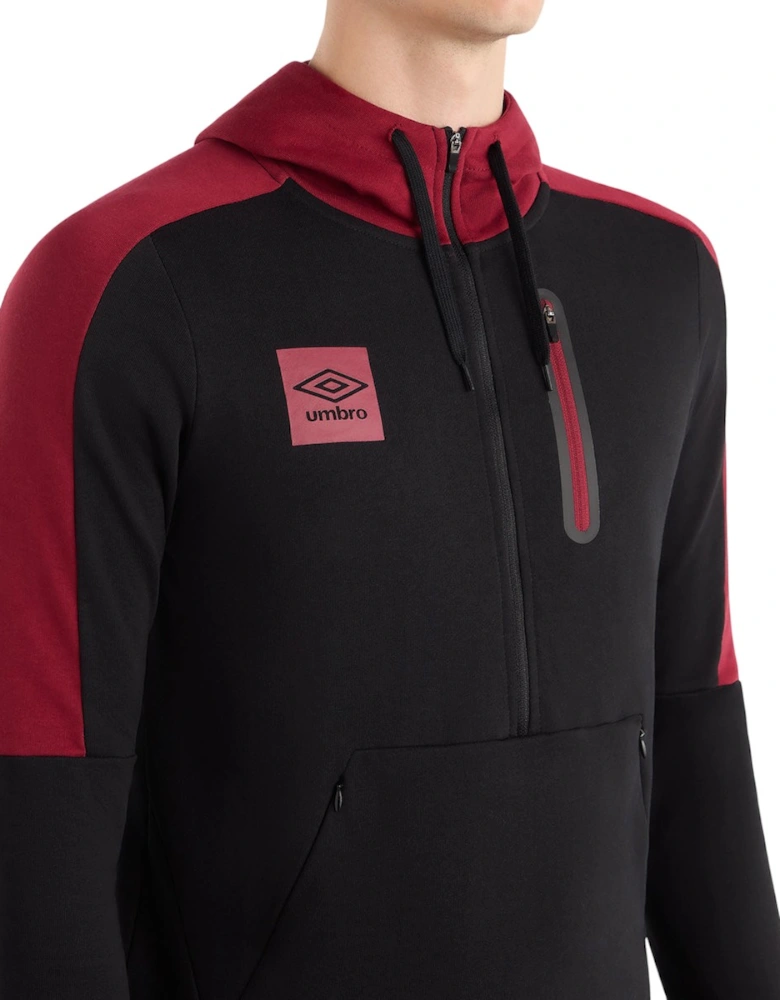 Mens Terrace Half Zip Hoodie