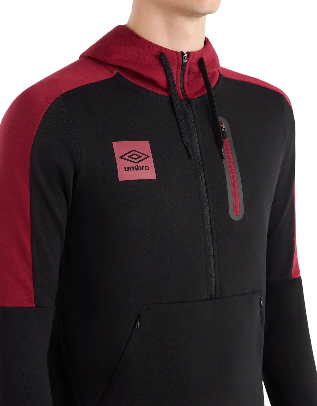 Mens Terrace Half Zip Hoodie