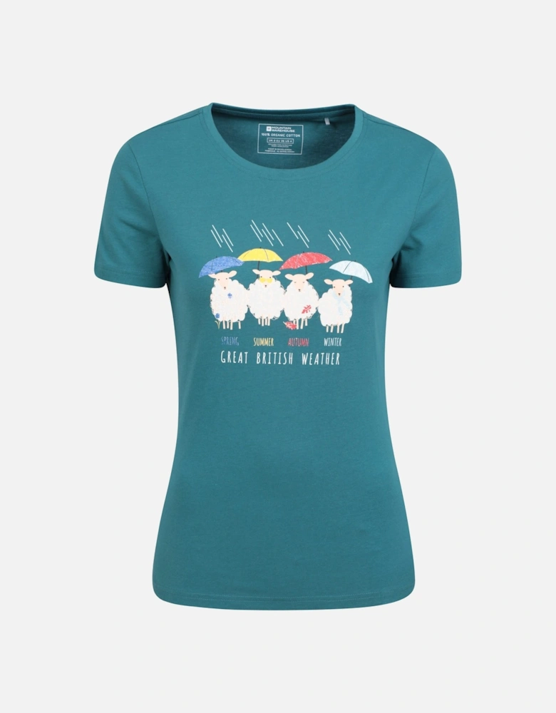 Womens/Ladies Great British Weather T-Shirt