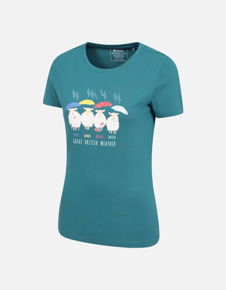 Womens/Ladies Great British Weather T-Shirt