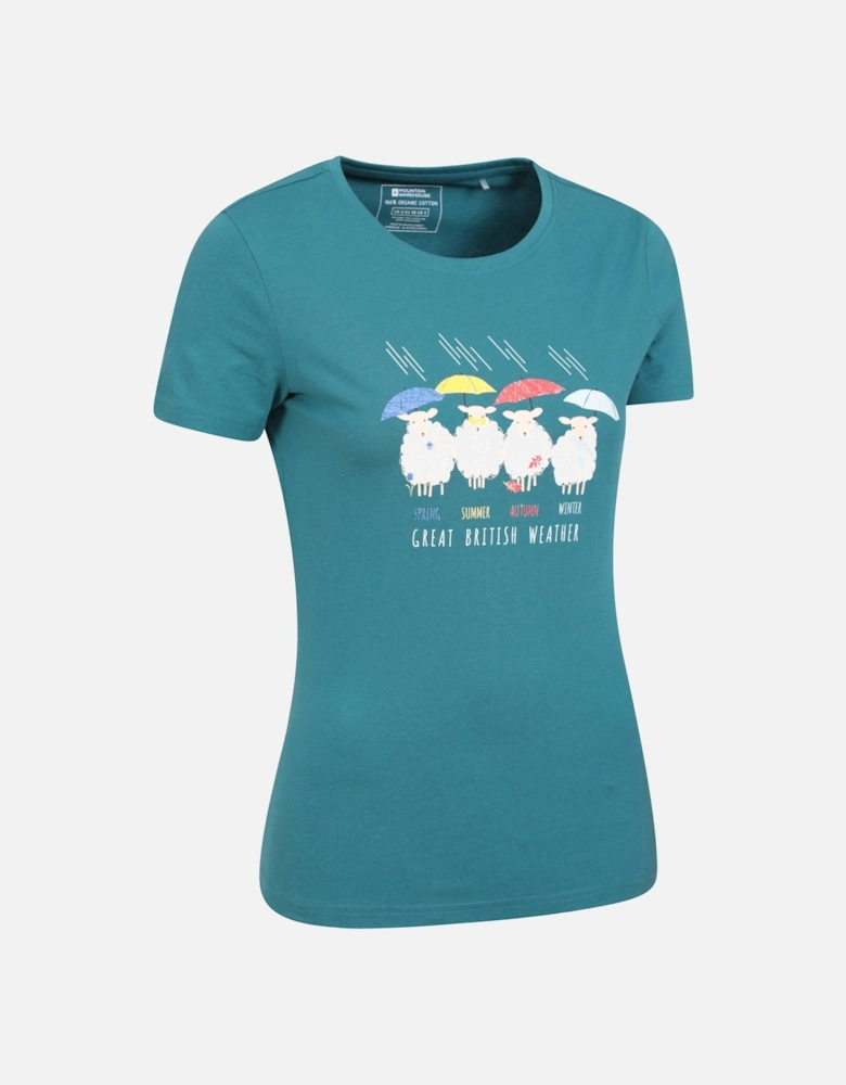 Womens/Ladies Great British Weather T-Shirt