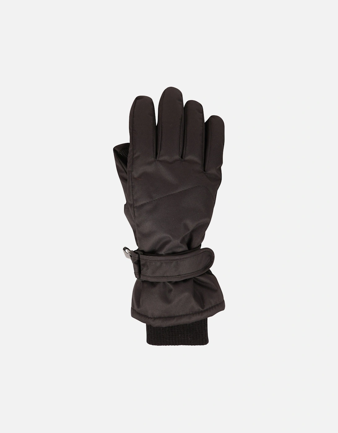 Mountain Warehouse Women's Black / Isotherm Waterproof Ski Gloves - M - Image 2