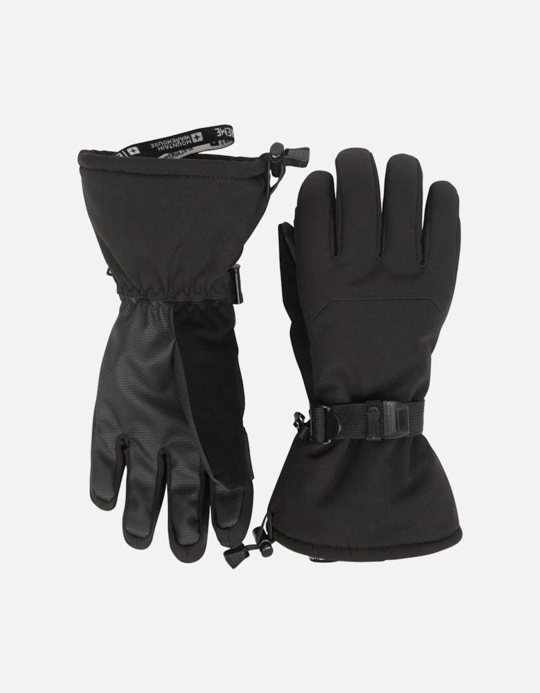 Mens Extreme Waterproof Softshell Ski Gloves