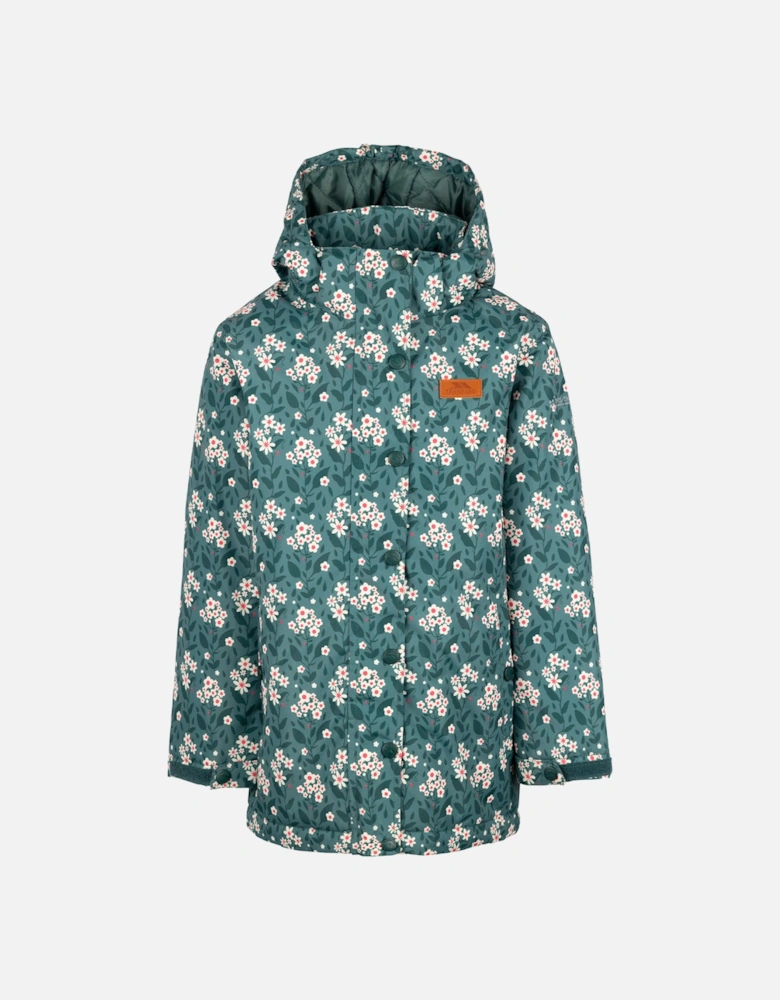 Childrens/Kids Rainstone Leaves Jacket