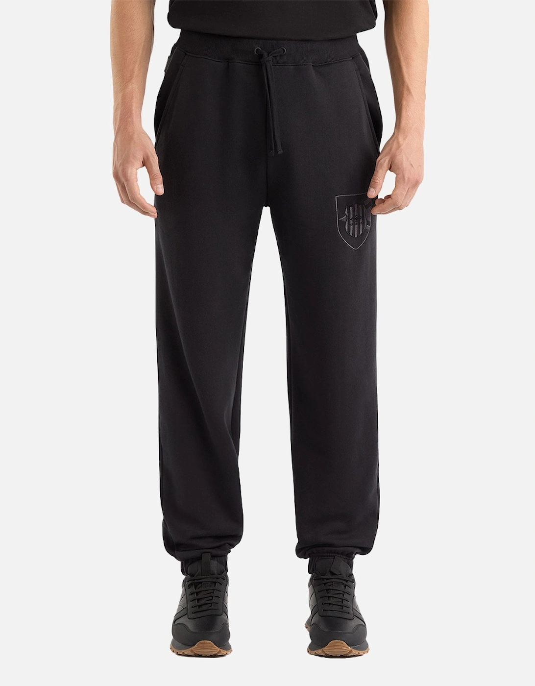 Mens Crest Jogging Bottoms, 5 of 4