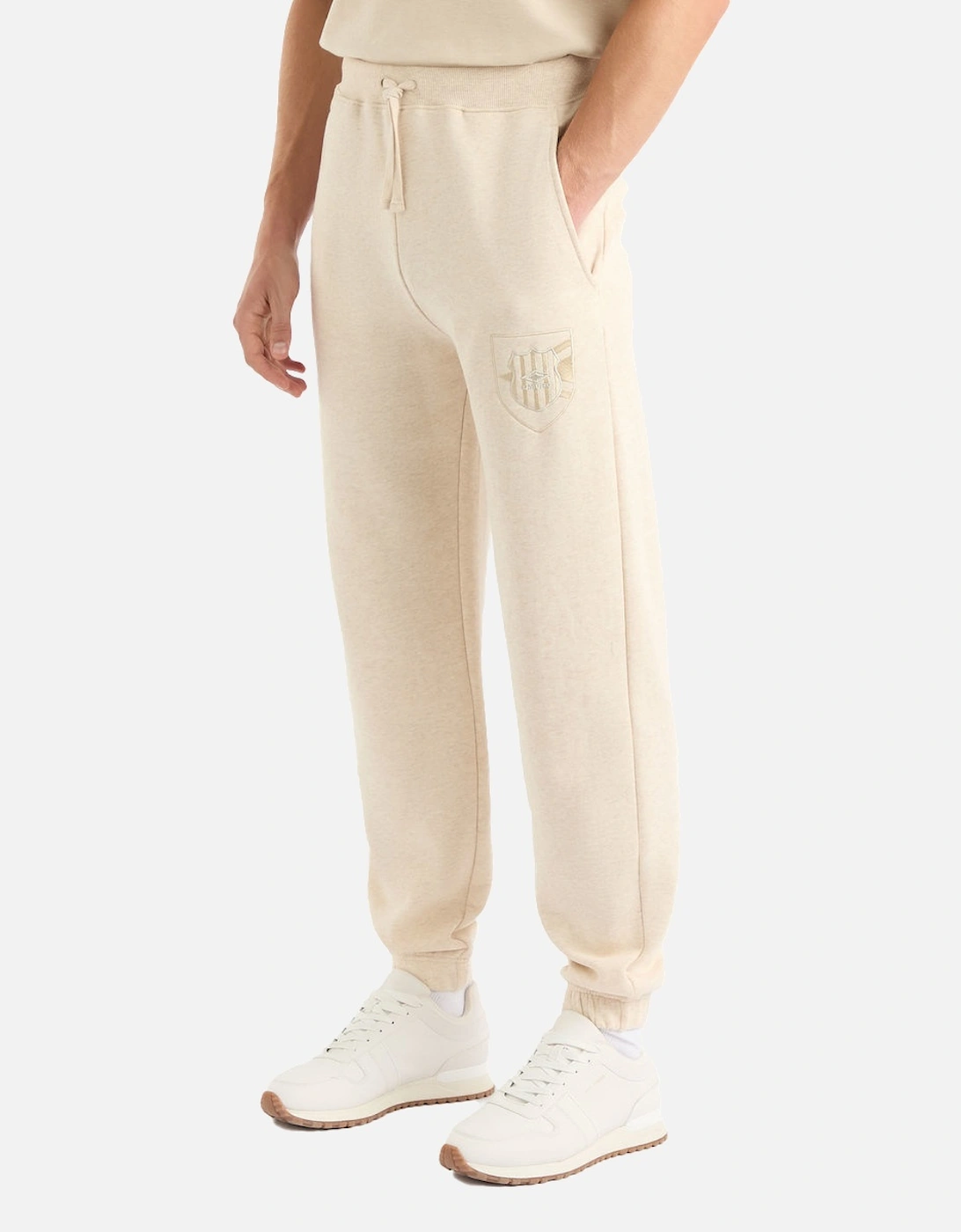 Mens Crest Jogging Bottoms, 5 of 4