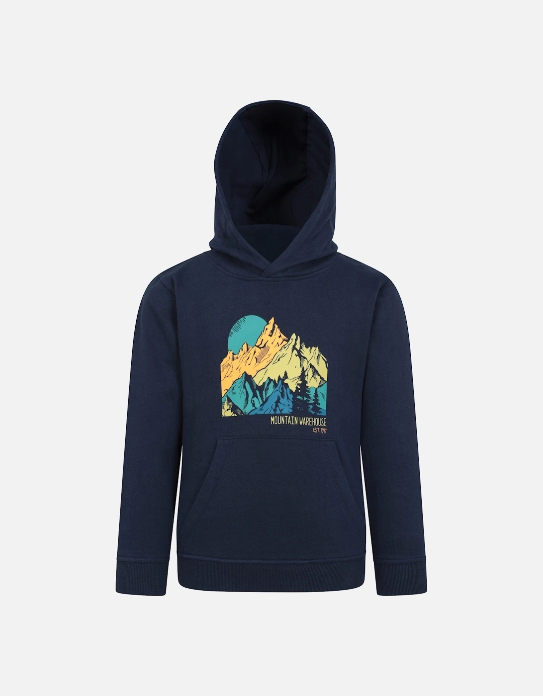 Childrens/Kids Mountain Landscape Hoodie, 5 of 4