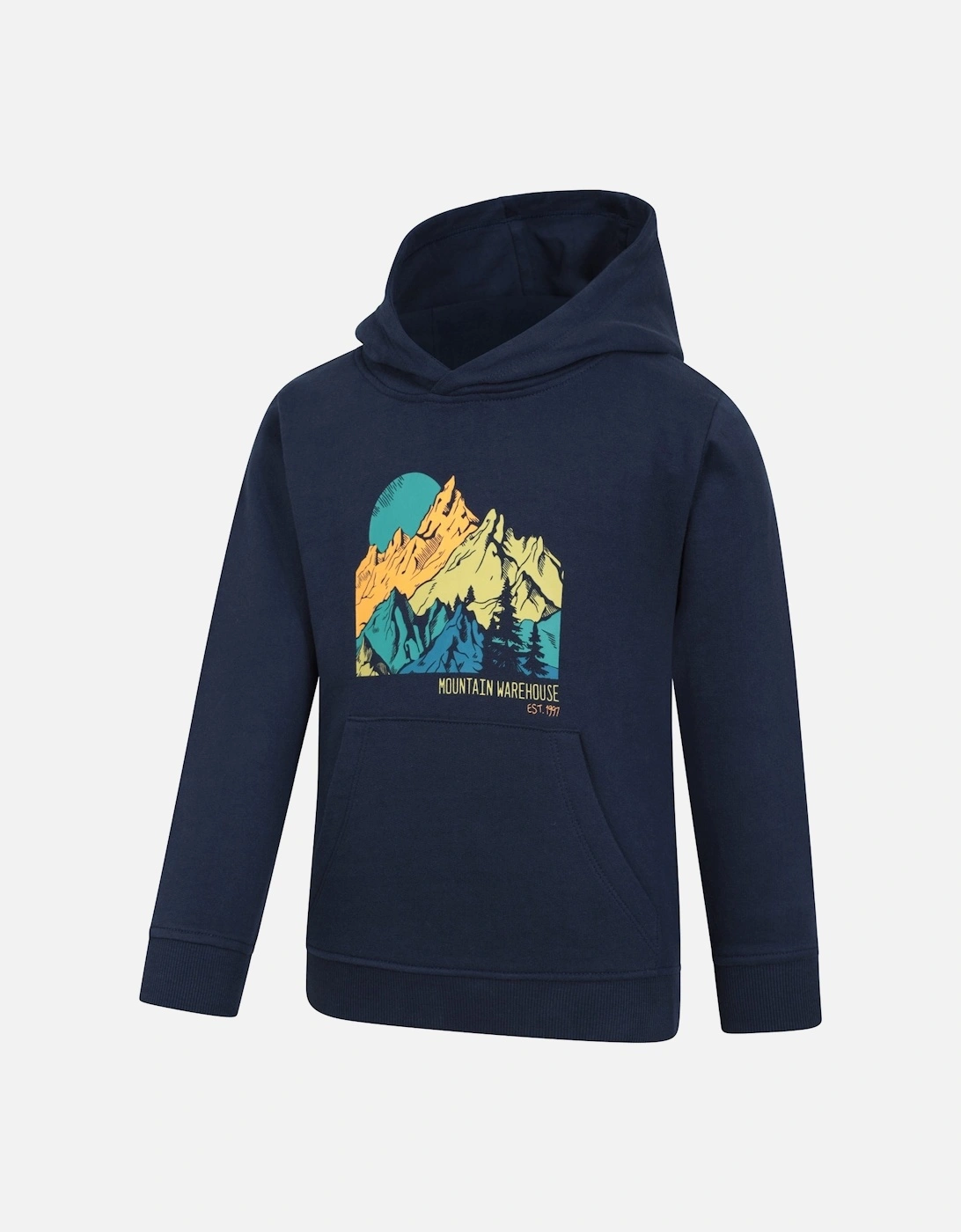 Childrens/Kids Mountain Landscape Hoodie