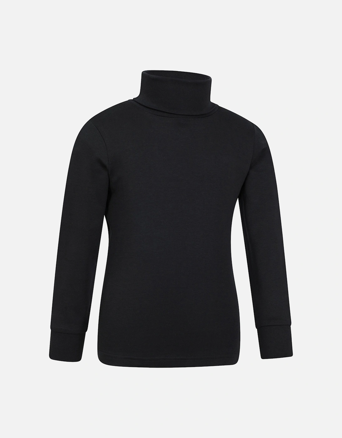 Childrens/Kids Meribel Cotton Roll Neck Top