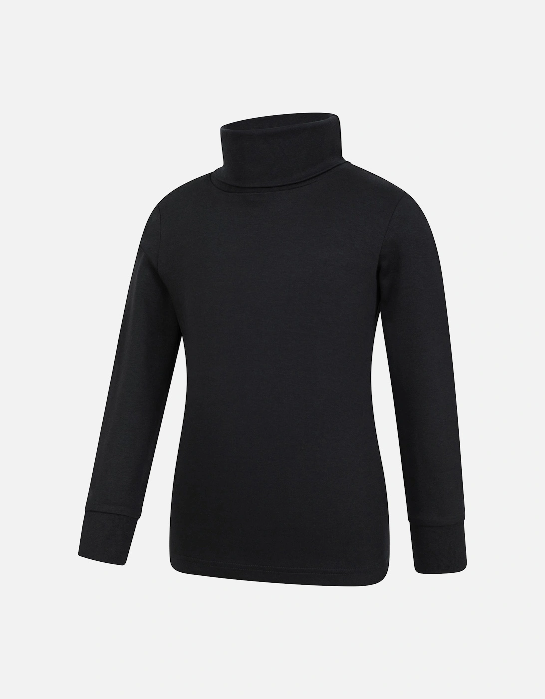 Childrens/Kids Meribel Cotton Roll Neck Top