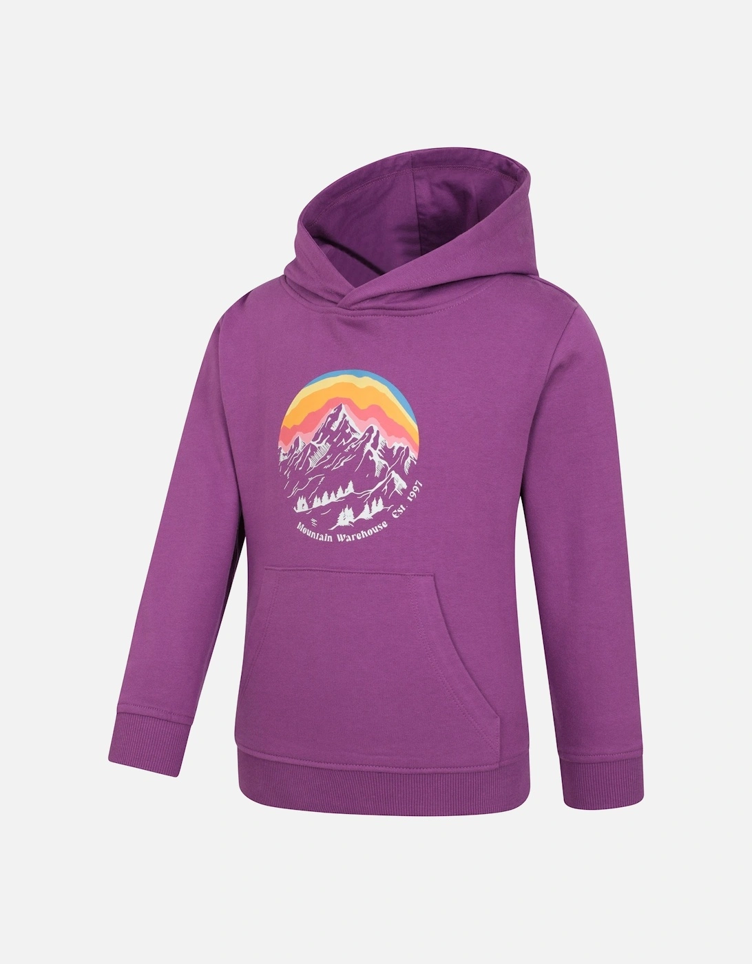 Childrens/Kids Mountain Snowy Hoodie