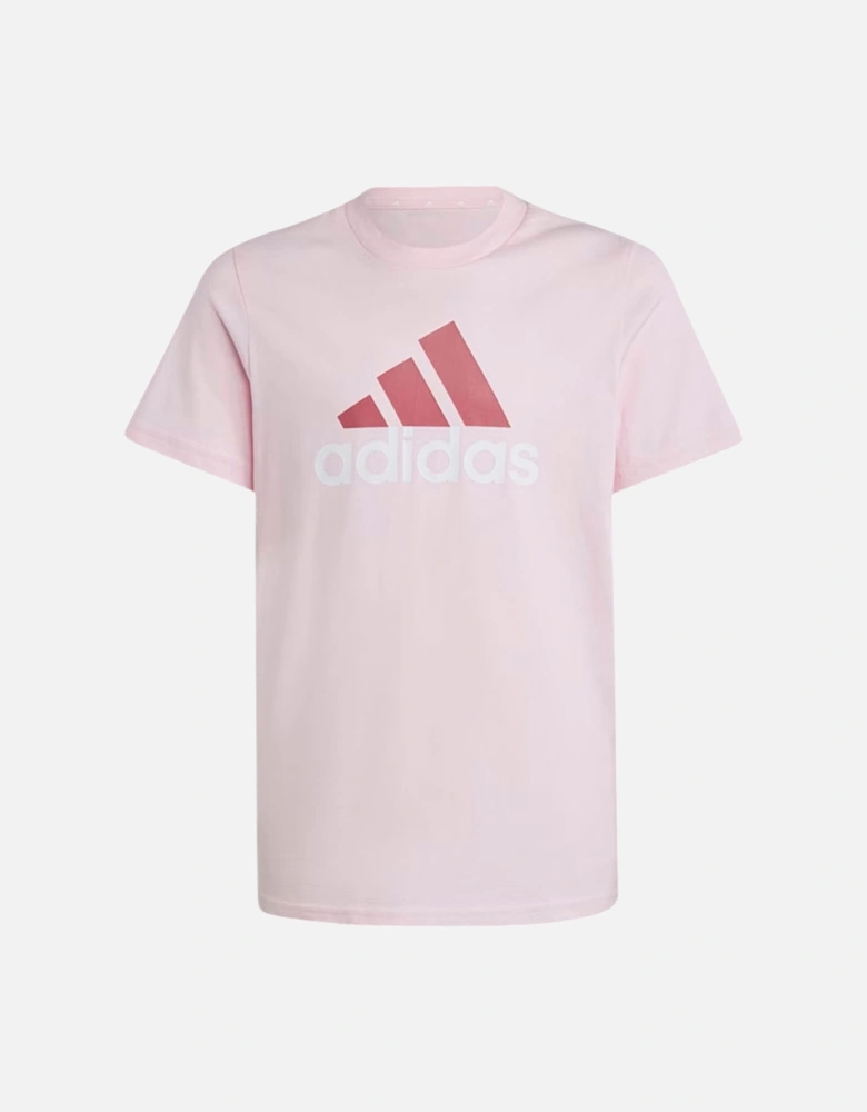 IB8777 Kids T Shirts Crew Neck Short Sleeves Cotton Top Summer Casual Tee