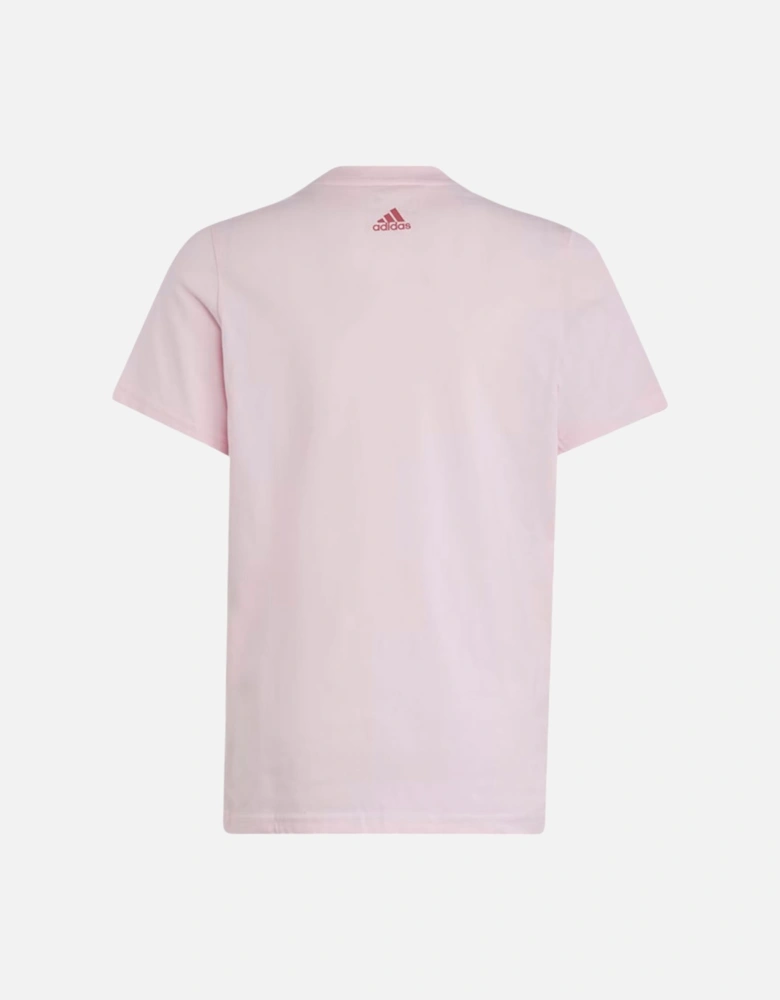 IB8777 Kids T Shirts Crew Neck Short Sleeves Cotton Top Summer Casual Tee