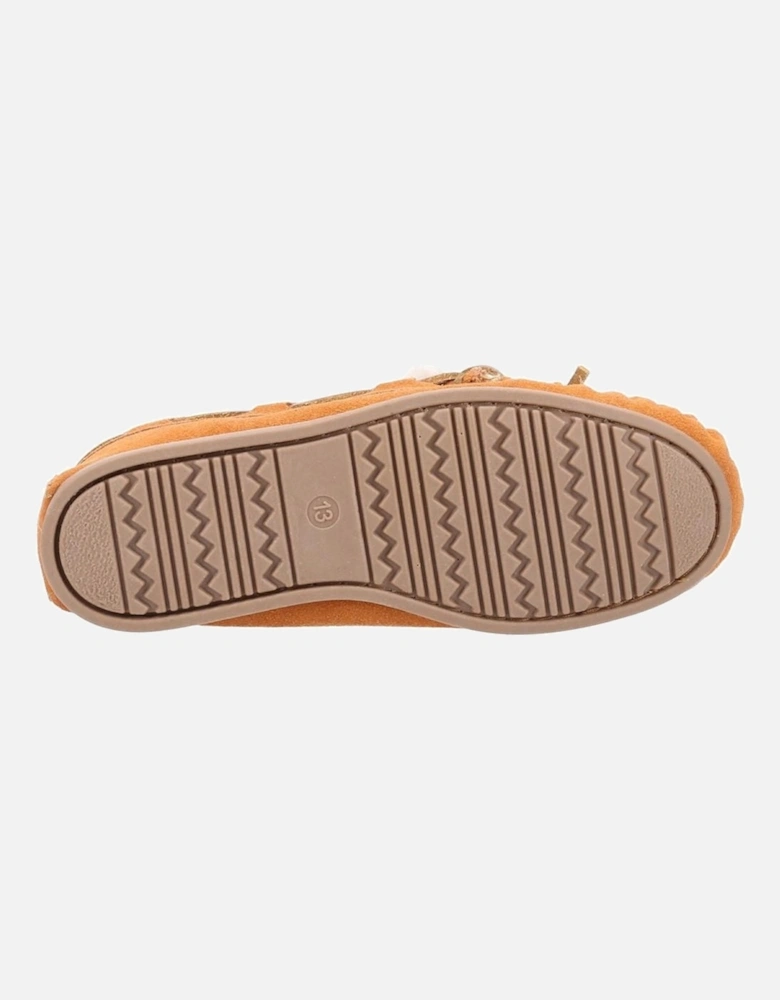 Childrens/Kids Addison Suede Slippers