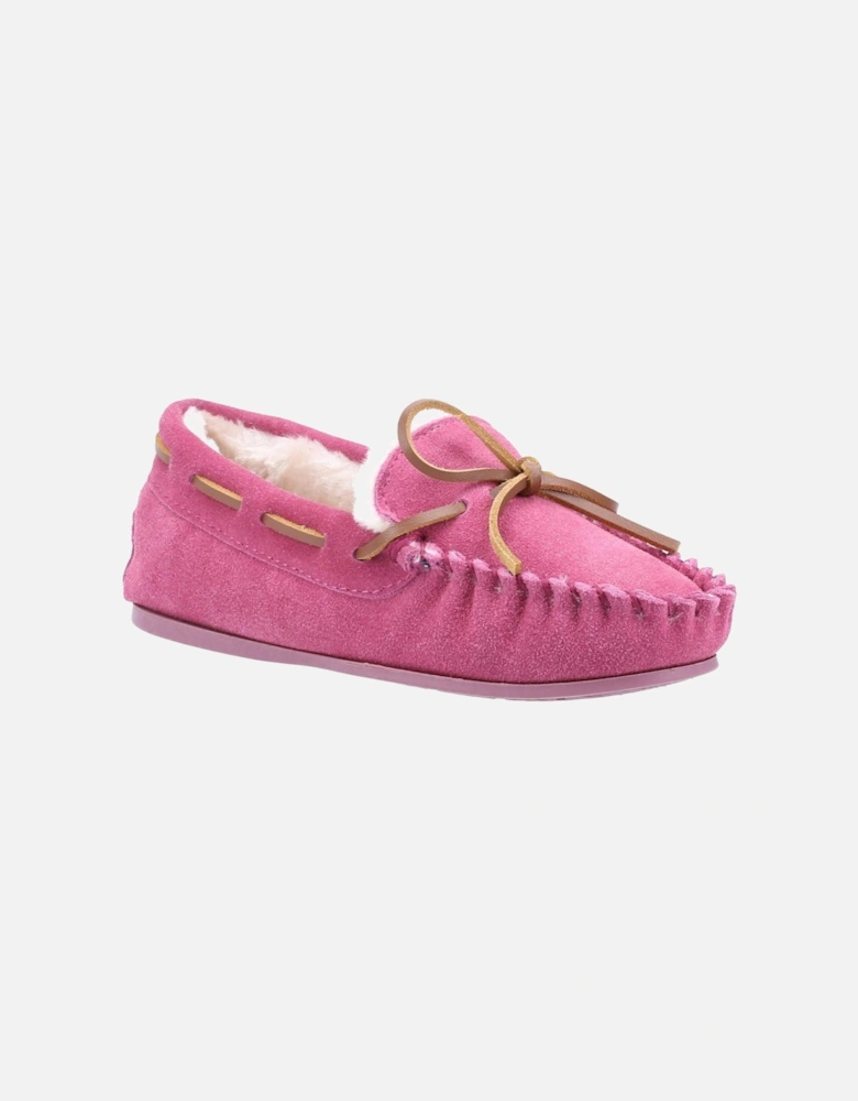 Childrens/Kids Addison Suede Slippers