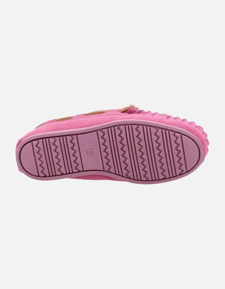 Childrens/Kids Addison Suede Slippers