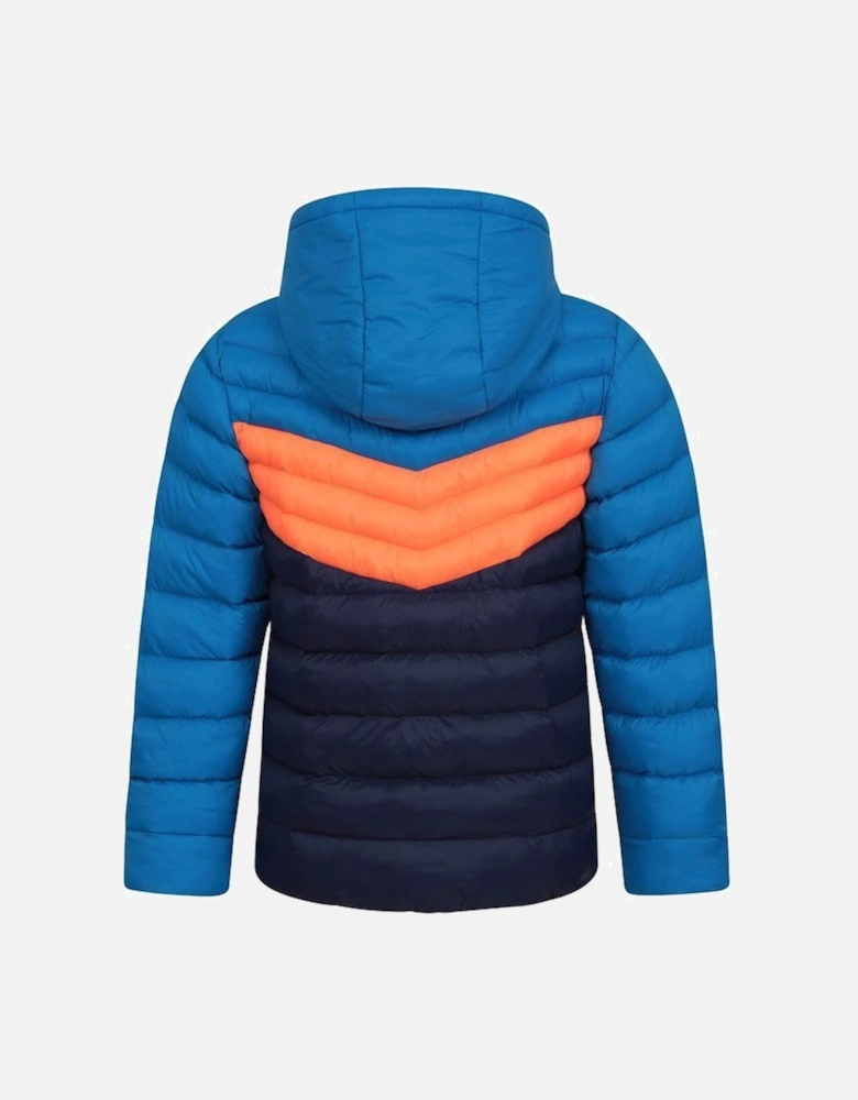 Childrens/Kids Seasons Colour Block Padded Jacket