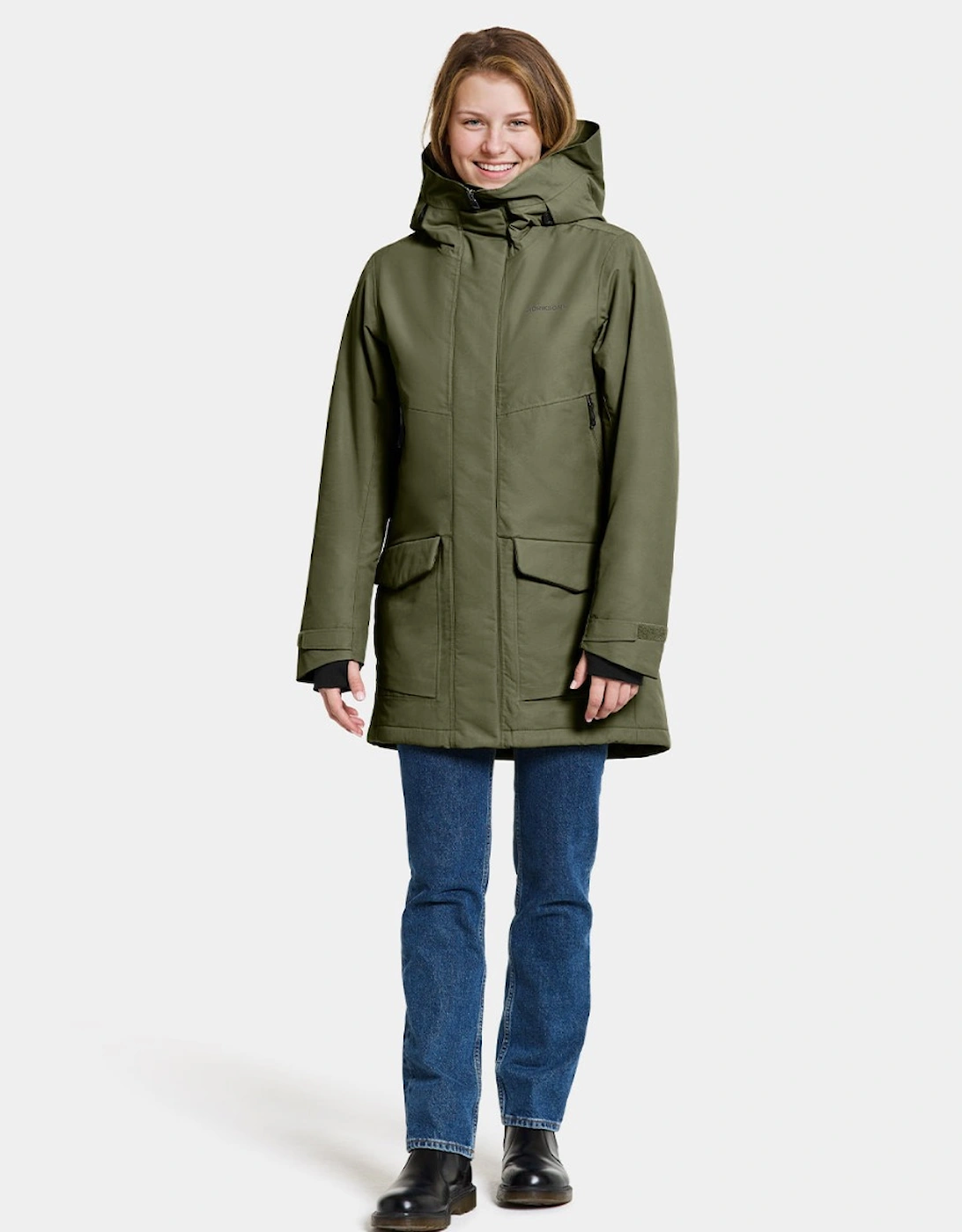 Women's Frida Parka 7 Deep Green, 6 of 5