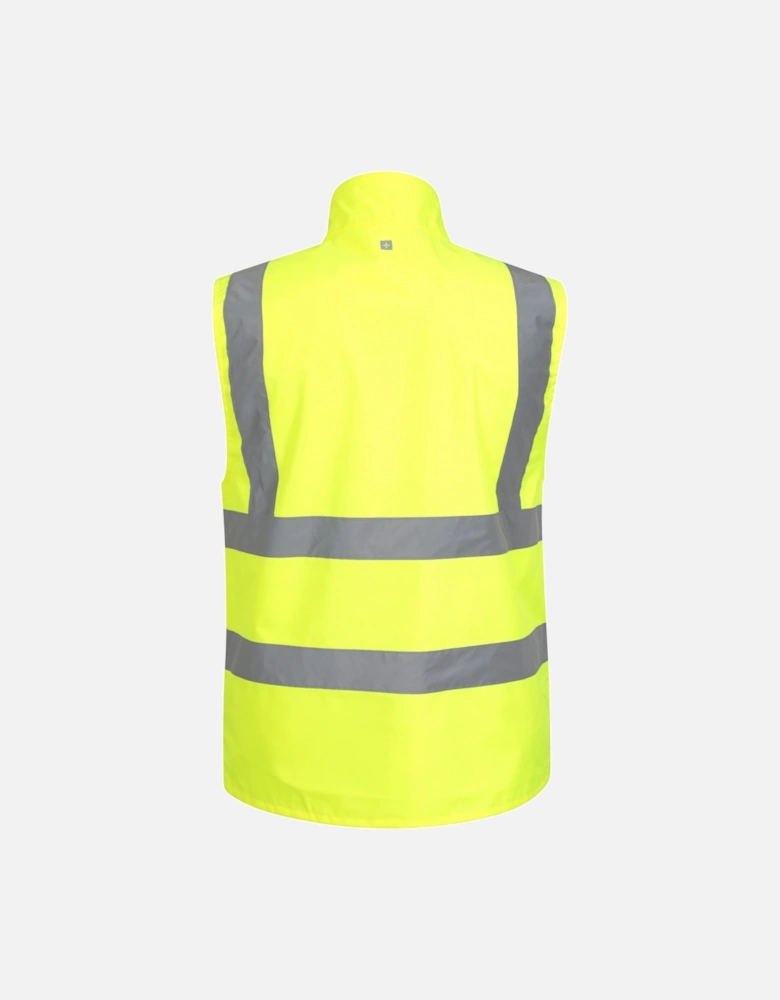 Unisex Adult Waterproof Work Hi-Vis Vest