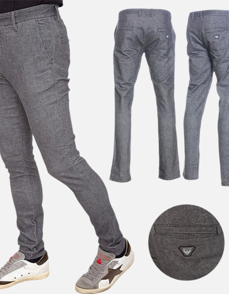 JEANS 6X6P15 Mens Chino Trousers Slim Fit Pant