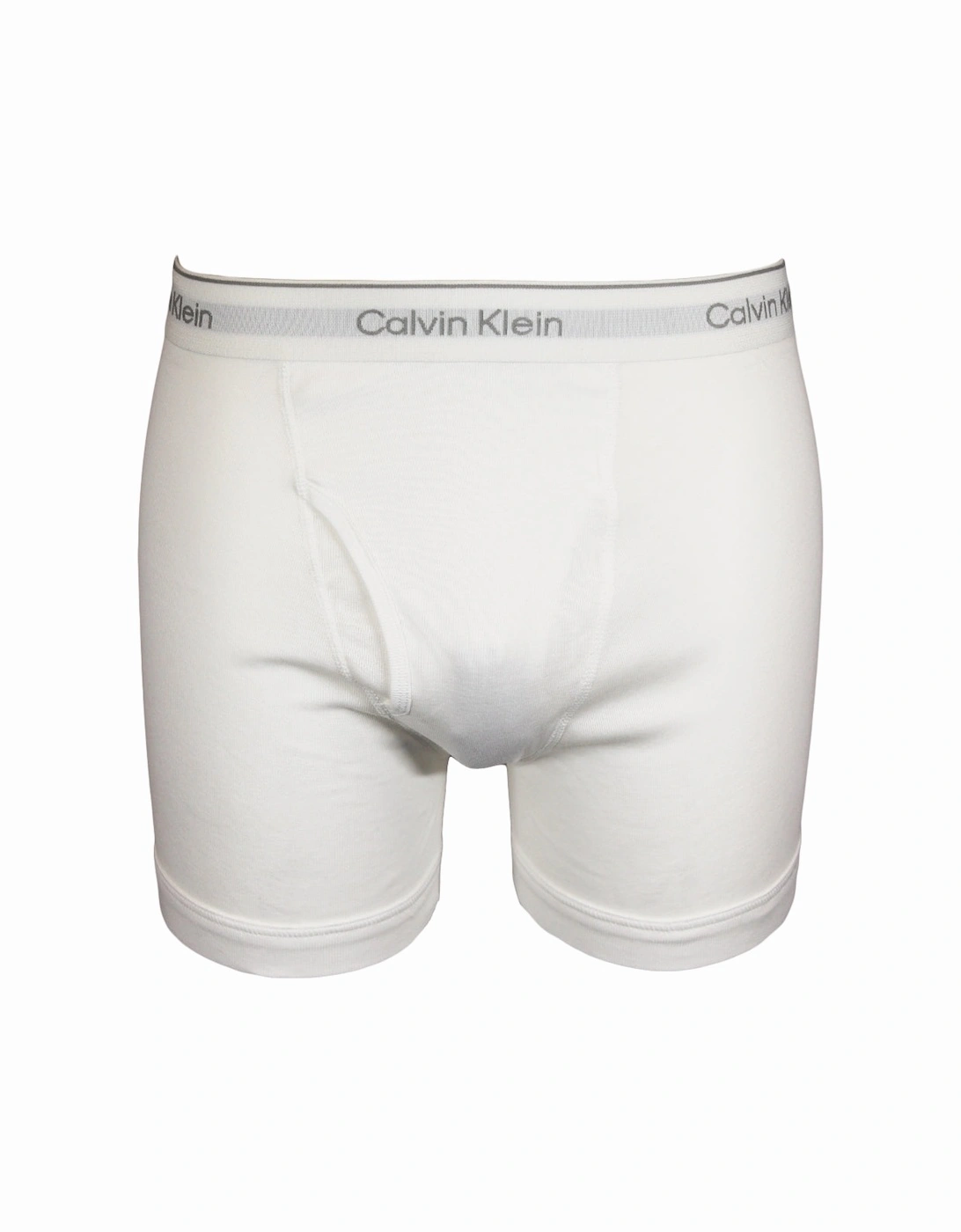3-Pack Cotton Classics Boxer Briefs, Black/Grey/White
