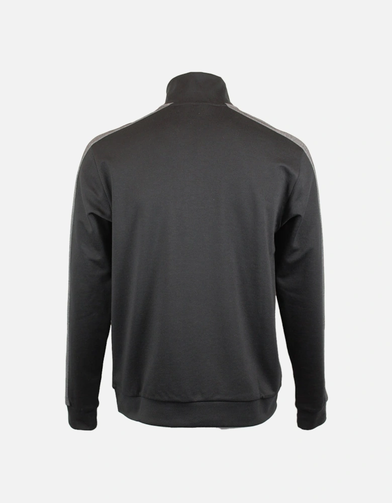 Quarter-Zip Tracksuit Jacket, Black