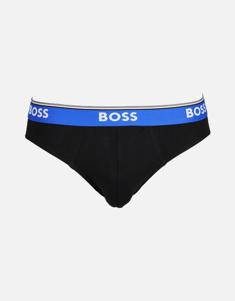 3-Pack Power Briefs, Black