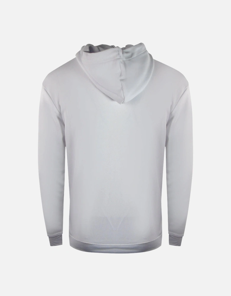 Cavalli Class Reverse Logo White Hoodie