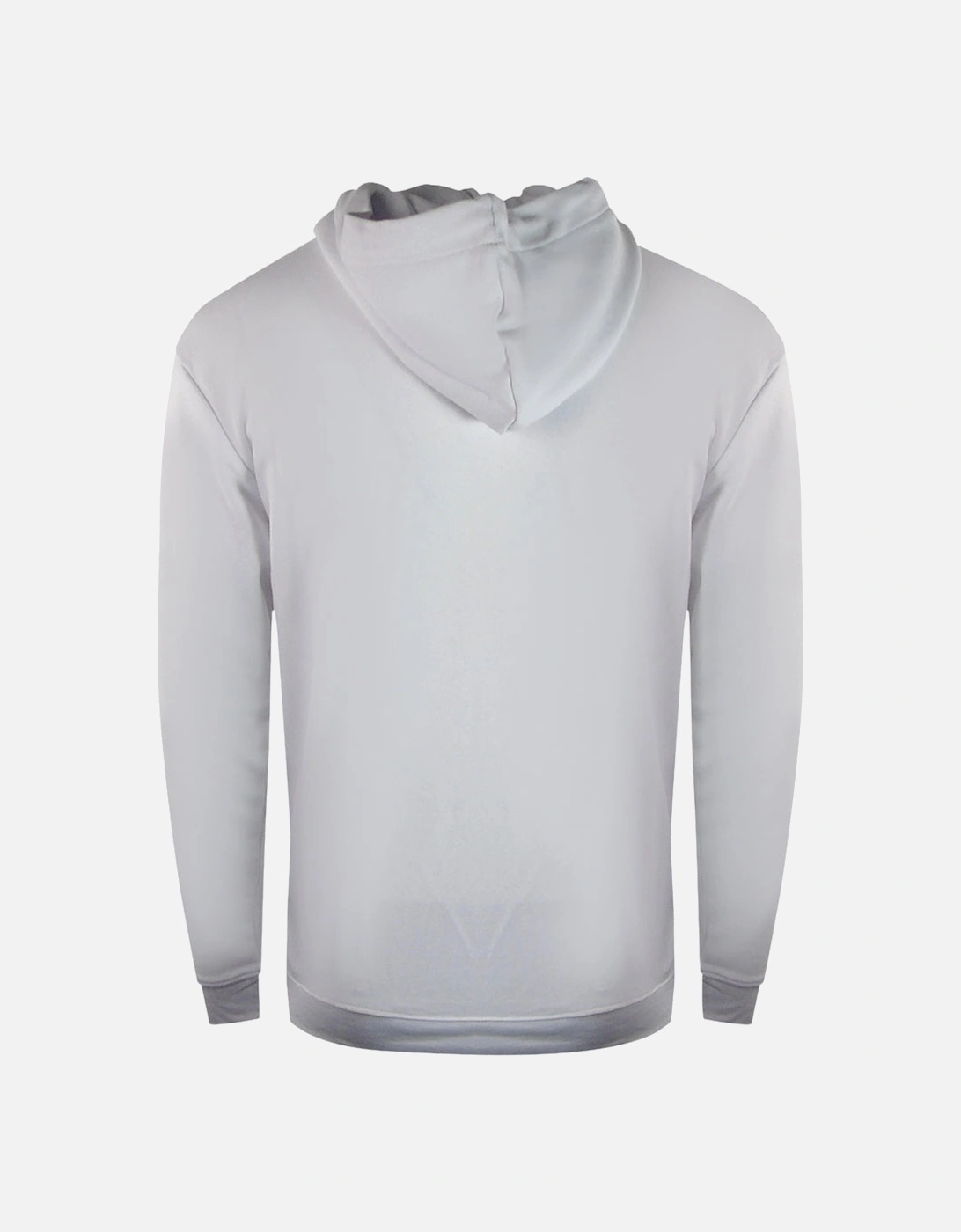 Cavalli Class Large Tiger Logo White Hoodie