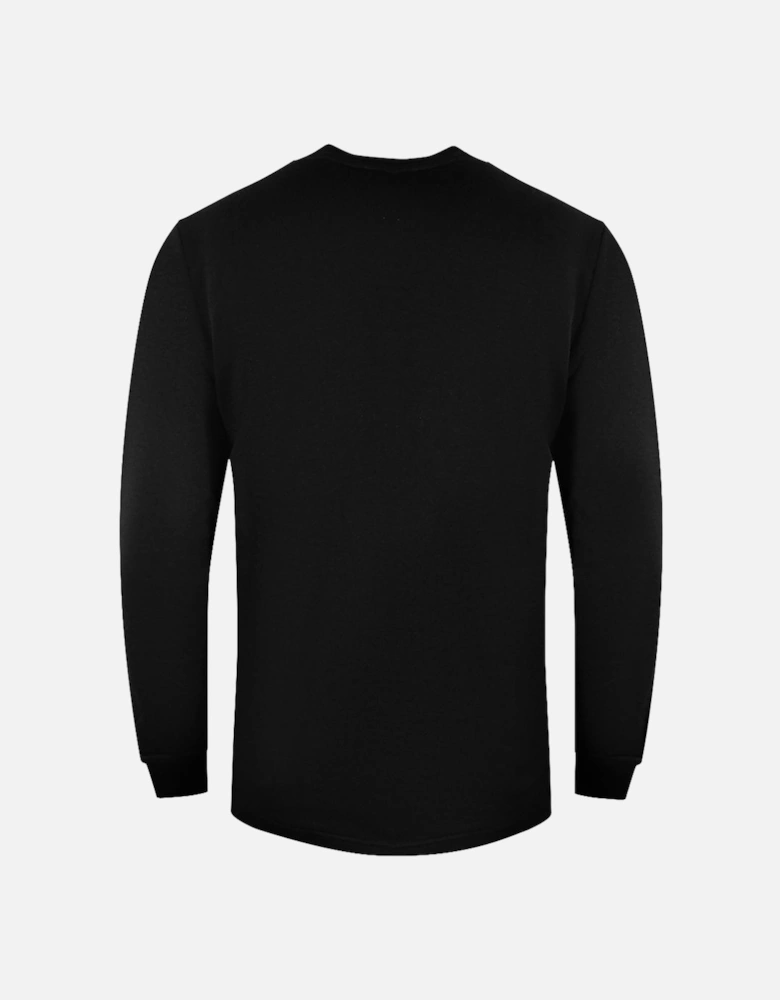 Cavalli Class Bolted Logo Black Sweatshirt