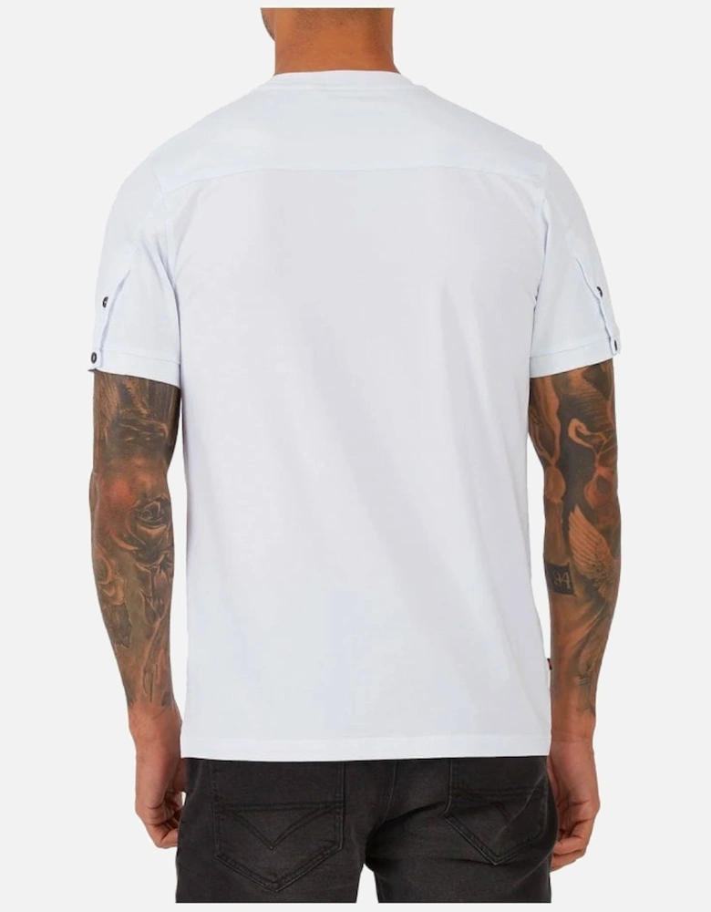 Luke Shanghai Jersey Crew T-Shirt White