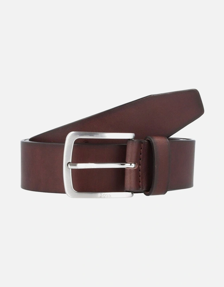 Boss Jor-v_sz40 Leather Belt Medium Brown