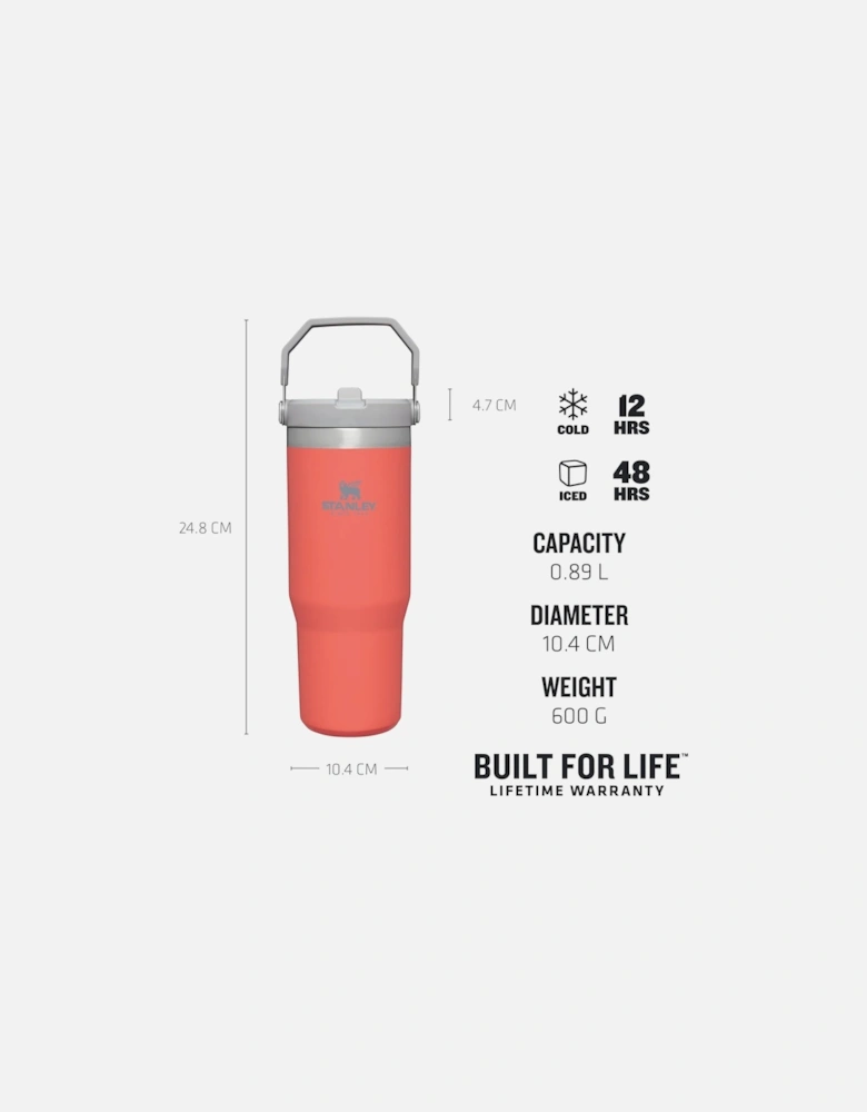 0.89L Classic Iceflow Flip Straw Travel Tumbler