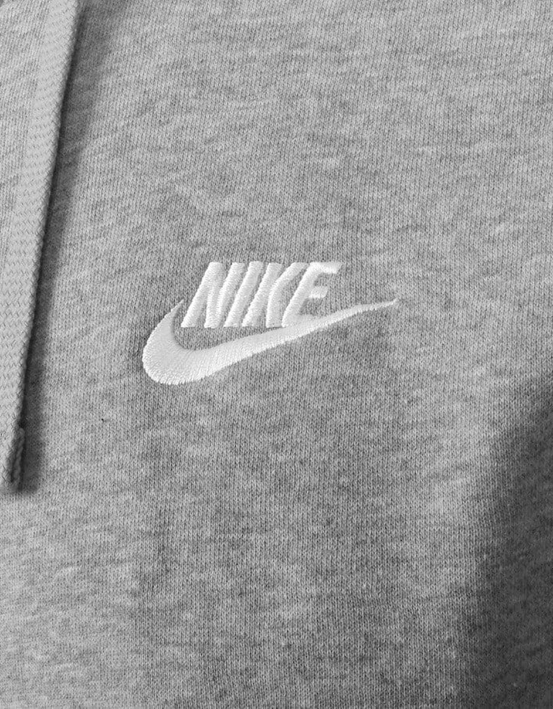Club Logo Hoodie Grey
