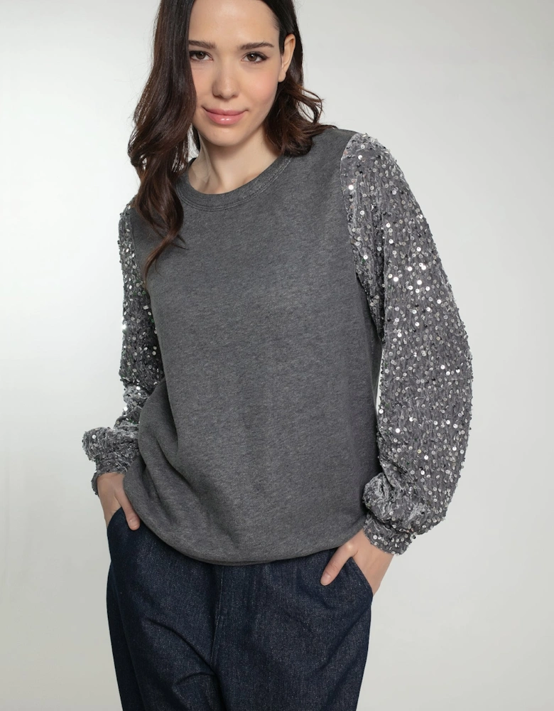 CLIFTON SWEATER IN GREY