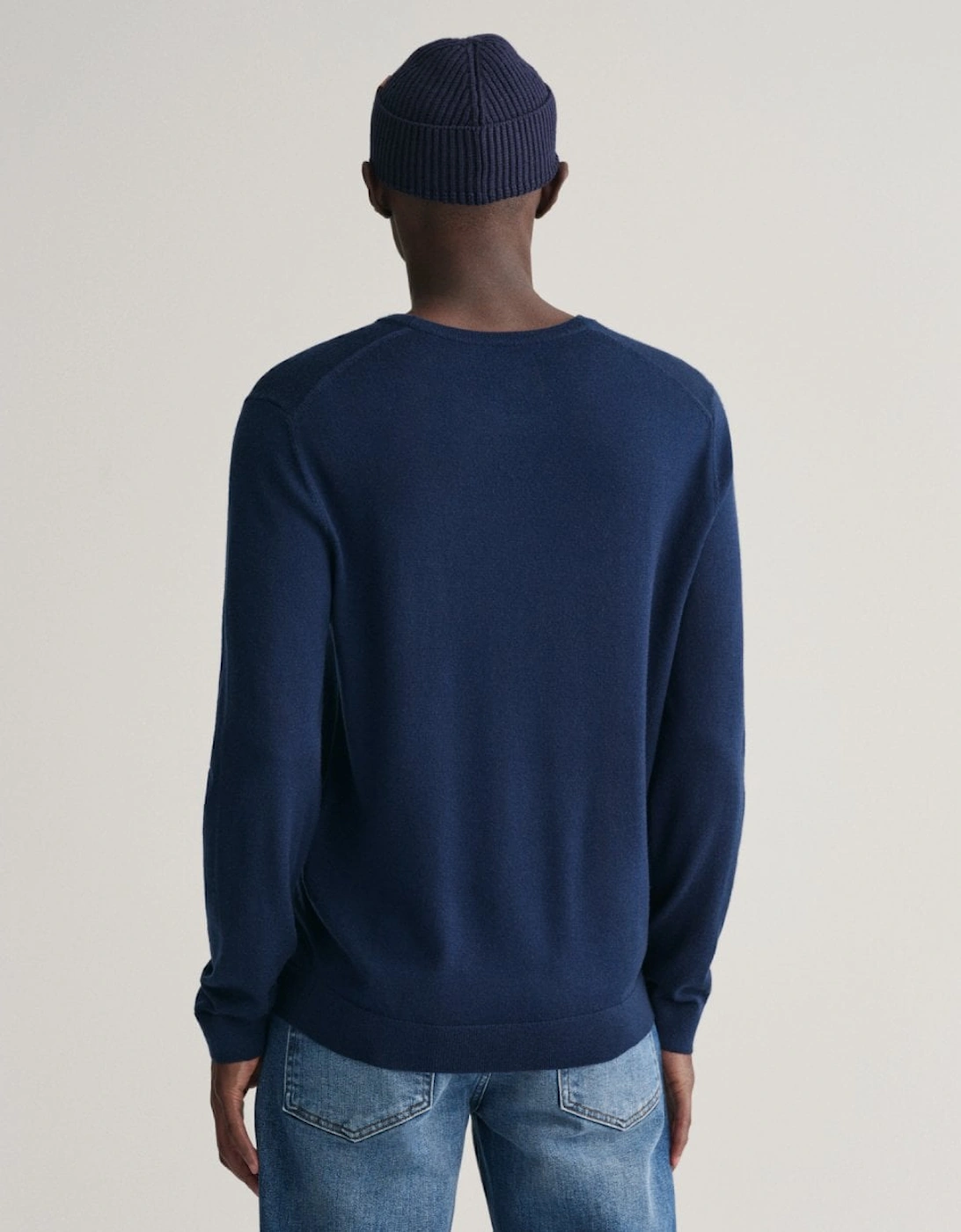 Mens Extrafine Merino Wool Crew Neck Jumper