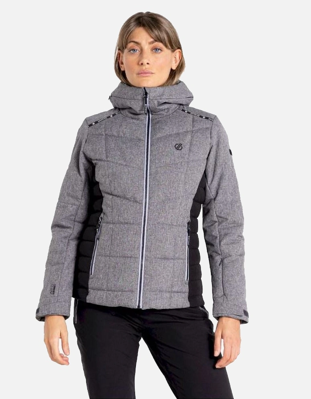 Womens/Ladies Expertise Marl Padded Ski Jacket