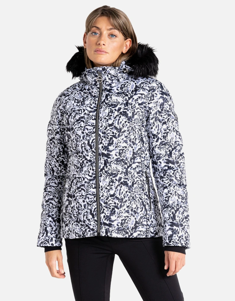 Womens/Ladies Glamorize III Leopard Print Padded Ski Jacket