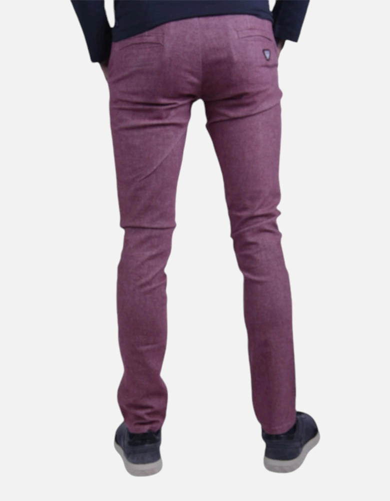 JEANS 6X6P15 Mens Chino Trousers Regular Slim Fit Stretch Casual Pants