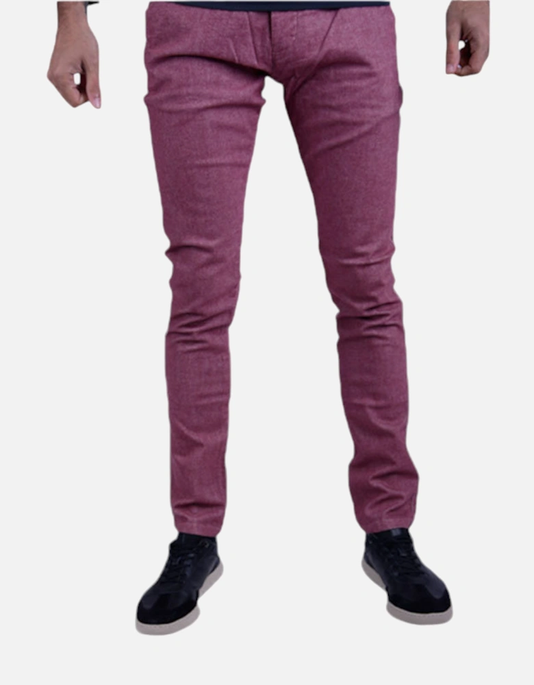 JEANS 6X6P15 Mens Chino Trousers Regular Slim Fit Stretch Casual Pants