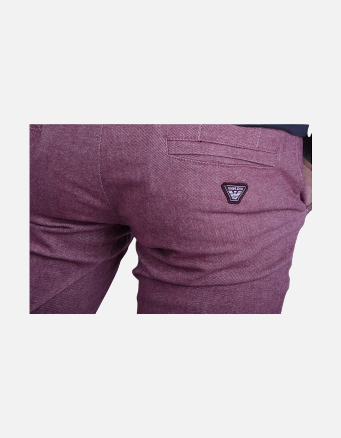 JEANS 6X6P15 Mens Chino Trousers Regular Slim Fit Stretch Casual Pants