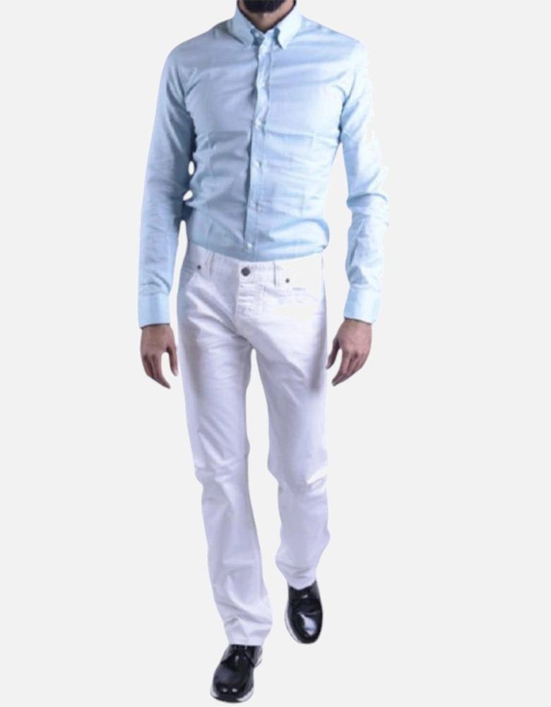 JEANS 8N6J08 Mens Chino Trousers Casual Pants