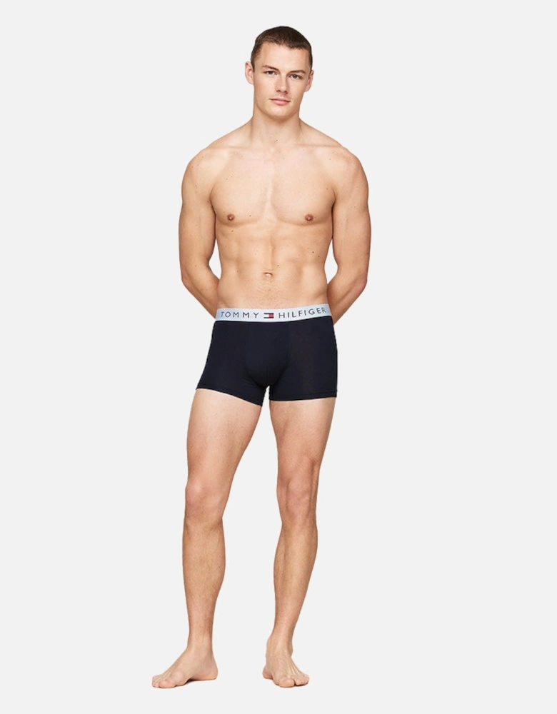 3-Pack TH Original Boxer Trunks, Navy/Blue/Red