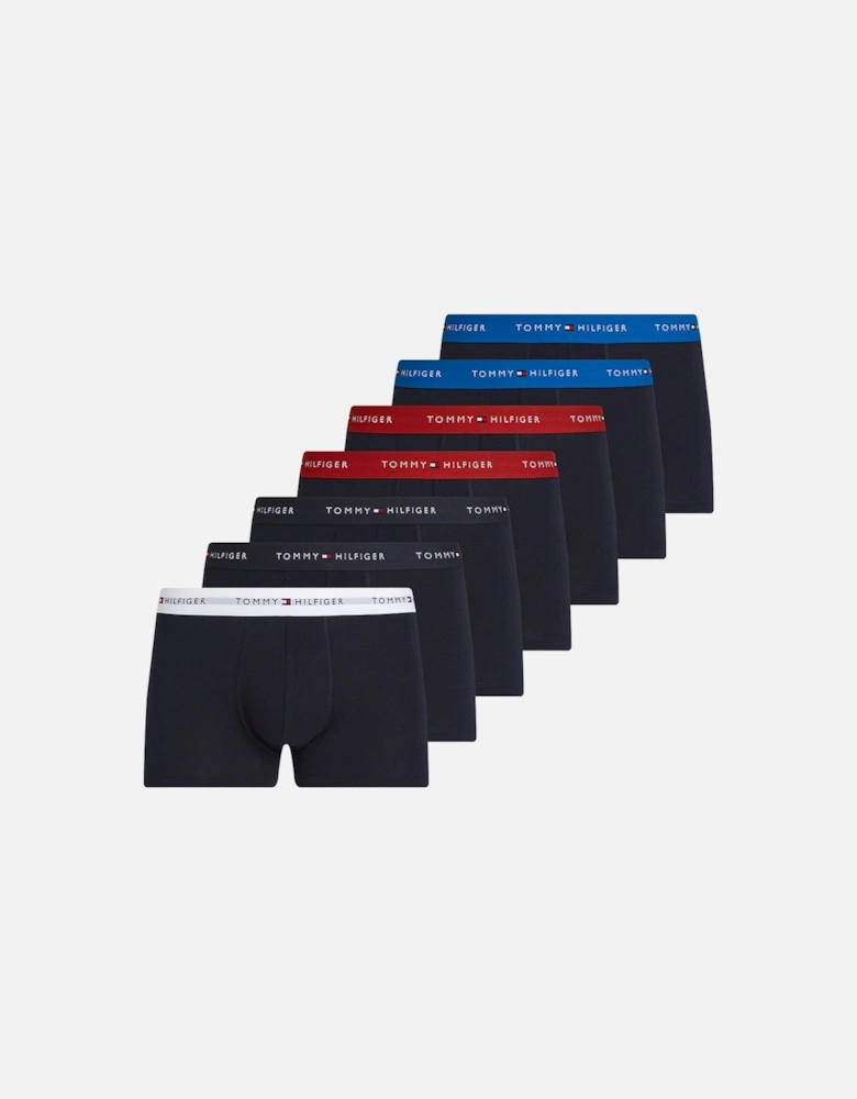 7-Pack Signature Cotton Boxer Trunks, Multi