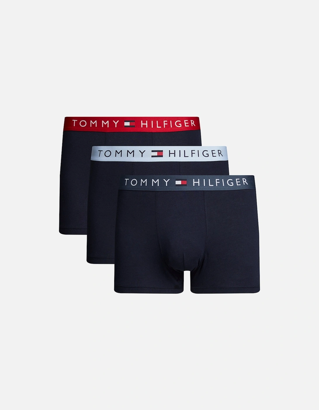 3-Pack TH Original Boxer Trunks, Navy/Blue/Red, 8 of 7