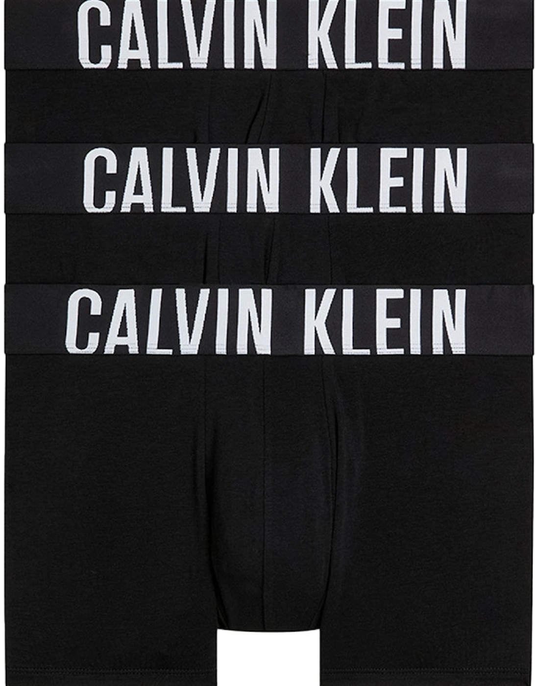 Calvin Klein Men's Black 3-Pack Intense Power Boxer Trunks, - : 32/33/32 Medium
